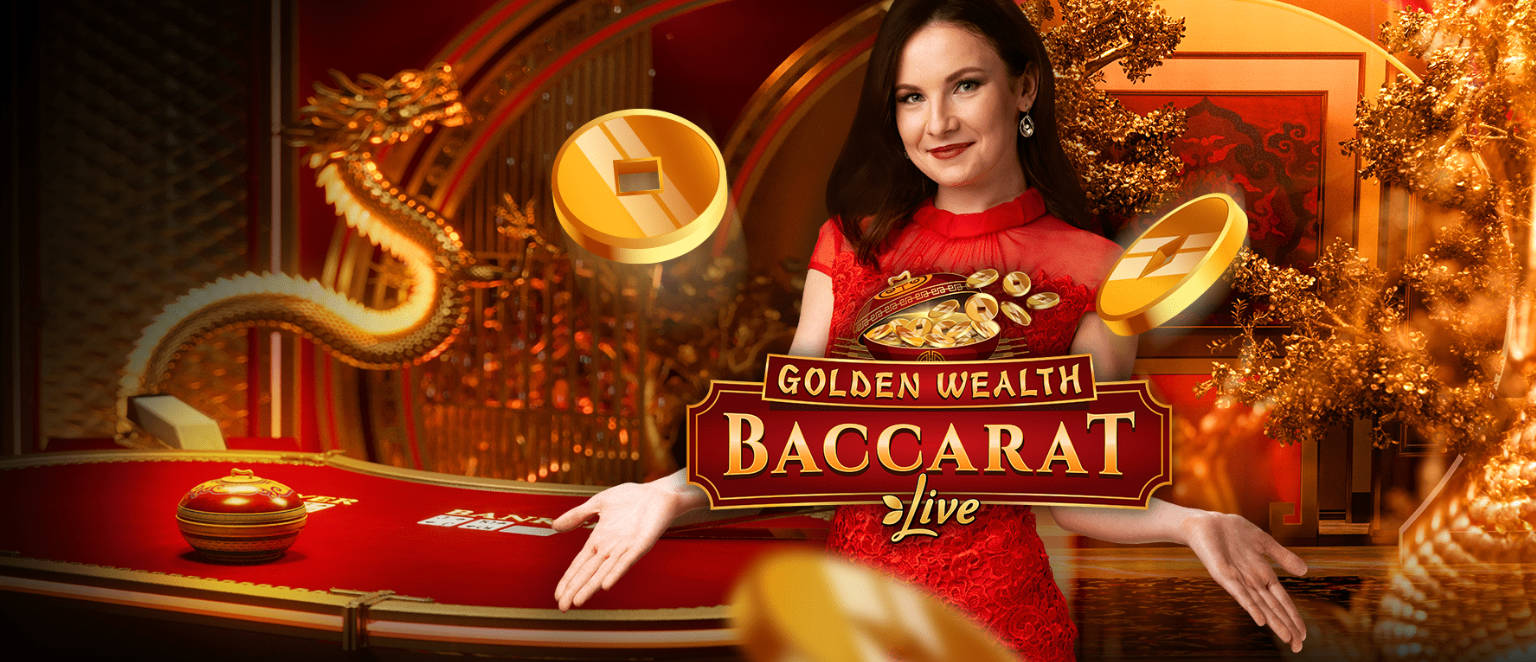 Golden Wealth Baccarat – Live & First Person